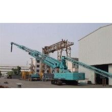 混凝土布料機(jī)輸送低坍落度混凝土入倉工藝試驗