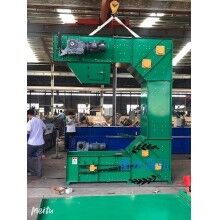 耐高溫1000°Z型提升機，全封閉，無揚塵，可實現(xiàn)多點進料